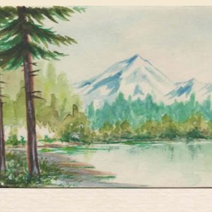 Lake and Mountain View